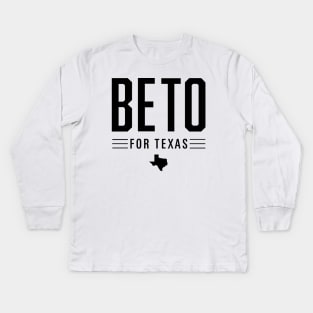 Beto O'Rourke For Texas 2022 Election | Vote Beto Orourke 2022 Texas Governor Campaign T-Shirt Kids Long Sleeve T-Shirt